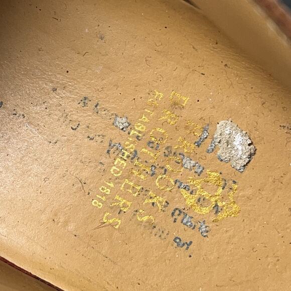 Brooks Brothers Men’s Pebbled Textured Brown Leather Chukka Boots Size 8 - Picture 6 of 9